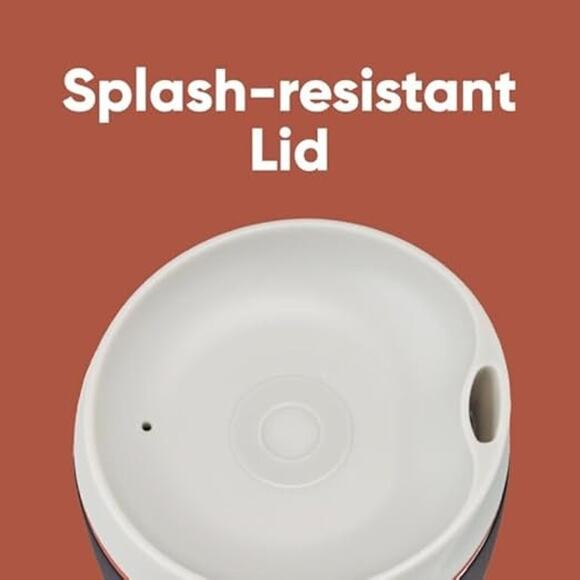 Owala SmoothSip Insulated Stainless Steel Coffee Tumbler,  BPA Free, 10 oz Navy - Picture 5 of 7